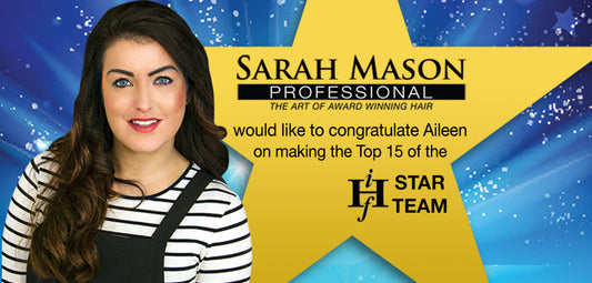 Rising Galway hairdressing star at Sarah Mason Professional
