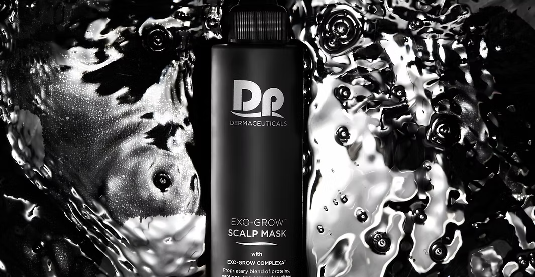 EXO-GROW™ Scalp Mask 150ml on Black background