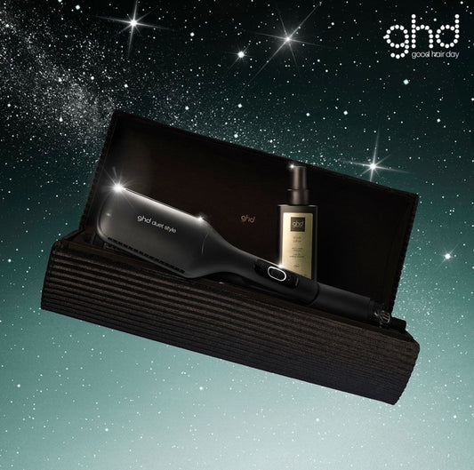 NEW GHD DUET STYLE HOT AIR STYLER IN BLACK LUXURY SET