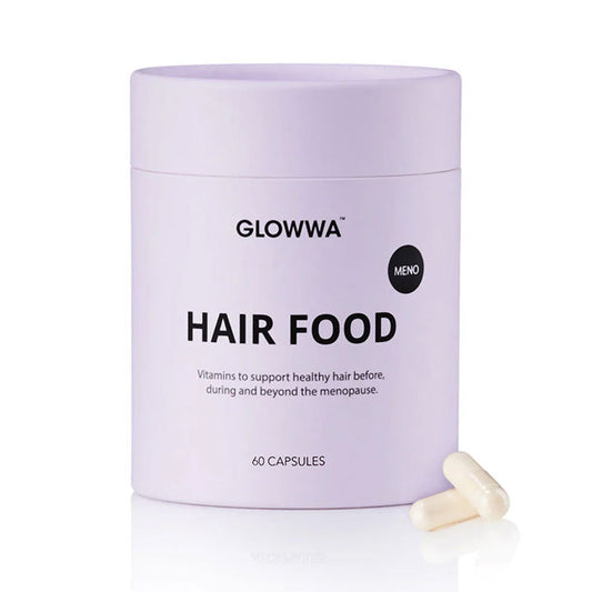 GLOWAA HAIR FOOD | MENO™ protects and restores hair health during menopausal years.