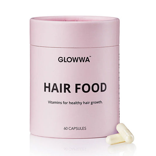 GLOWWA™ HAIR FOOD - Vitamins for healthy hair growth. 60 Capsules